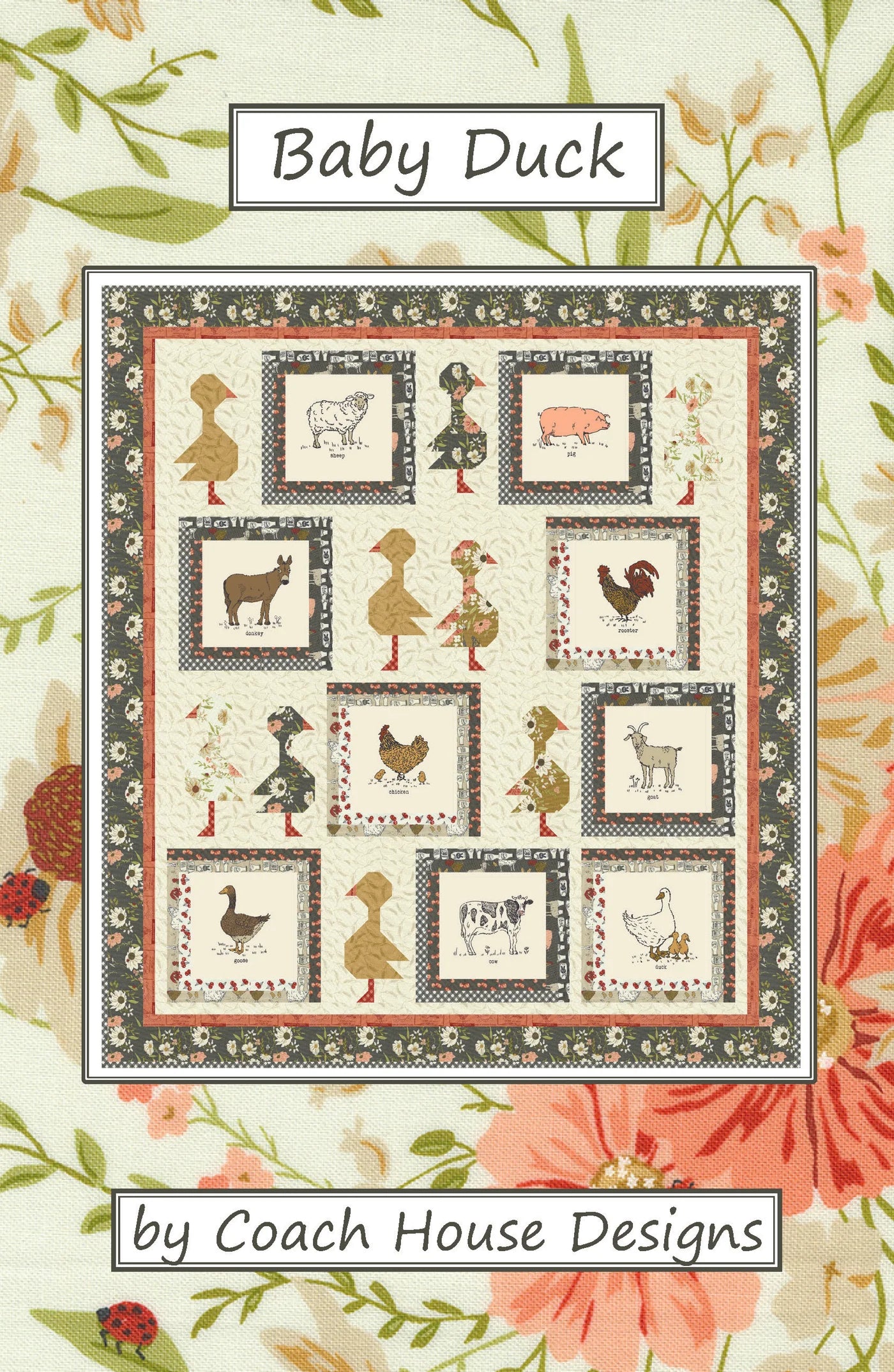 Baby Duck Quilt Pattern by Coach House Designs