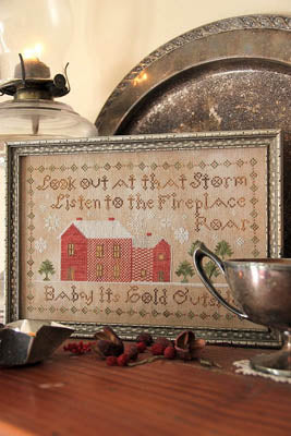 Baby It's Cold Outside Cross Stitch Pattern by Heartstring Samplery