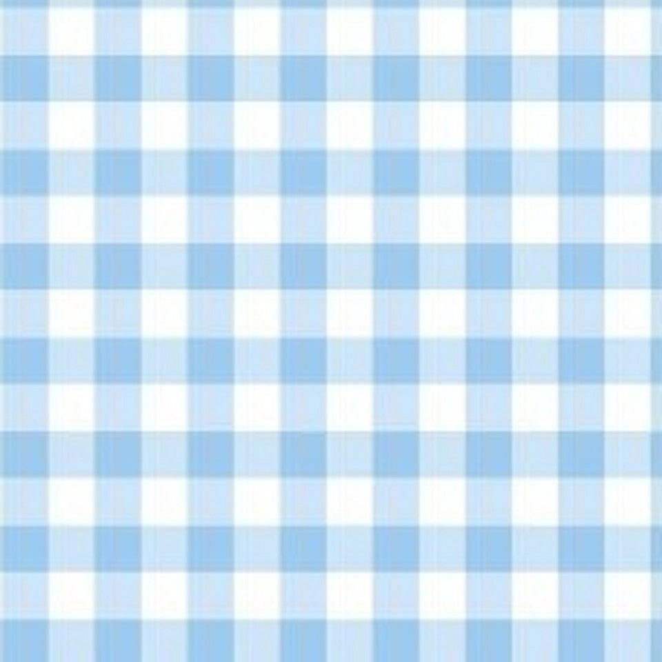 Fabric Flair Baby Blue Gingham 28ct Evenweave Fat Quarter