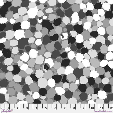 Raven Backing - FreeSpirit Fabrics - Black and White Musical by Katie Pasquini Masopust - PWBM087.CONTRAST