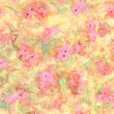 Robert Kaufman Fabrics - Wild Poppies by Artisan Batiks - 22815-128 - Daffodil