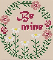 Be Mine Cross Stitch Pattern by Romy's Creations