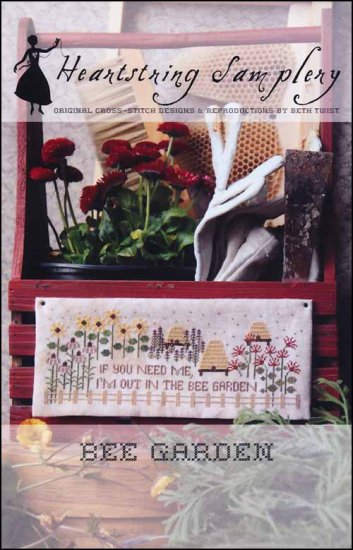 Bee Garden Cross Stitch Pattern by Heartstring Samplery