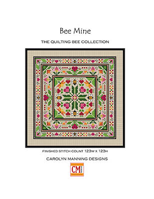 Bee Mine Cross Stitch Pattern by CM Designs