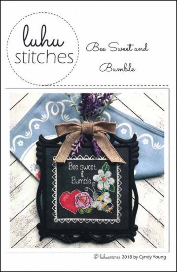 Bee Sweet And Bumble Cross Stitch Pattern by Luhu Stitches
