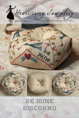 Be Mine Biscornu by Heartstring Samplery