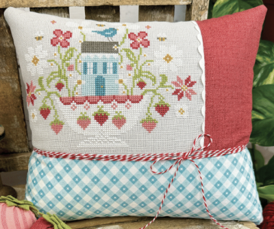 Berry Basket Cross Stitch Pattern by Primrose Cottage Stitches