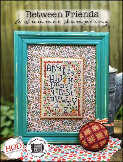 Between Friends A Summer Sampling Cross Stitch Pattern by Summer House Stitche Workes & Hands On Design