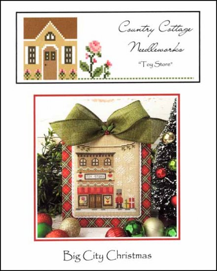 Big City Christmas: Toy Store Cross Stitch Pattern by Country Cottage Needleworks