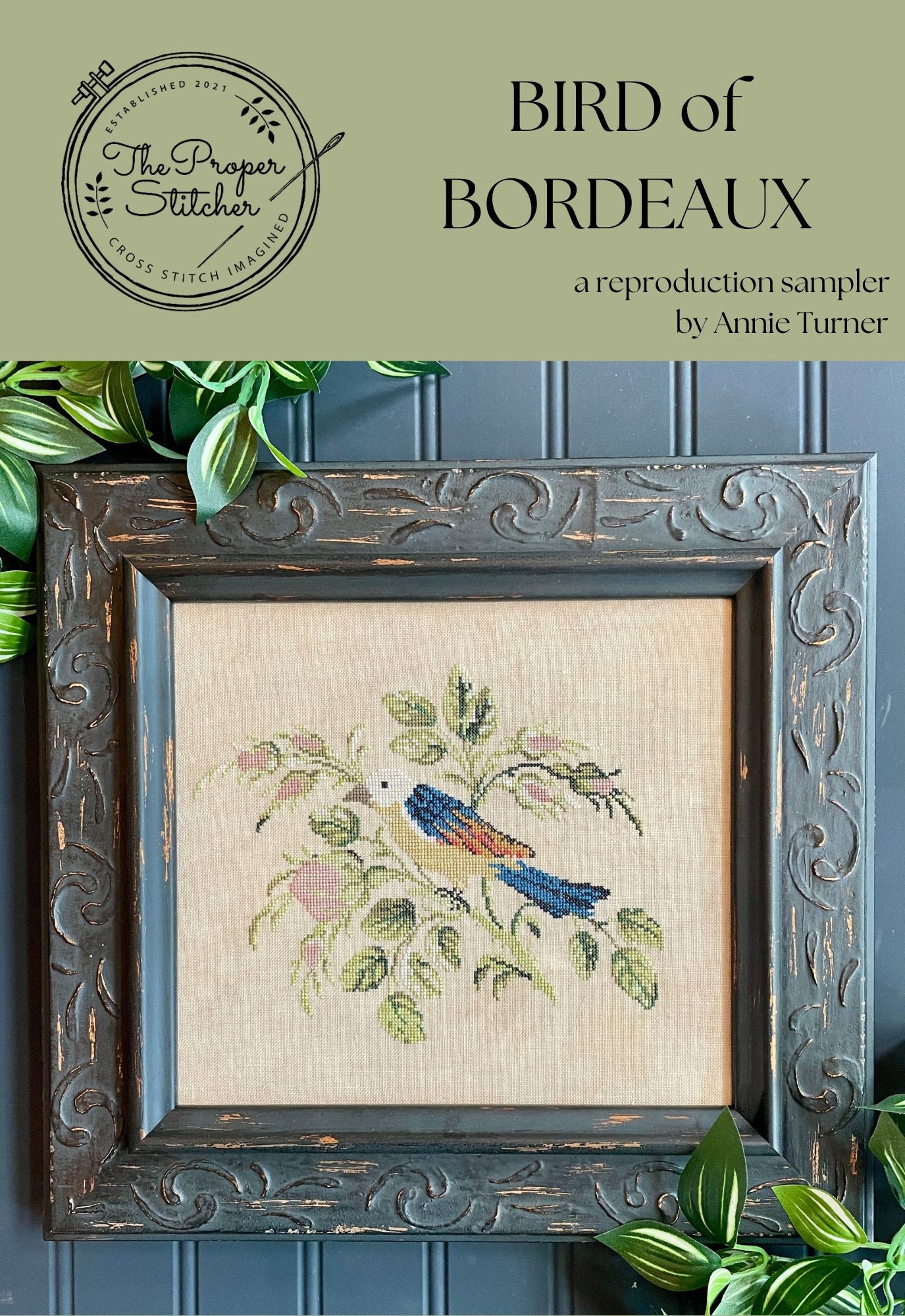 Bird of Bordeaux | The Proper Stitcher