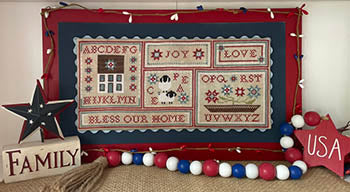 Blessings of Home Cross Stitch Pattern by Mani di Donna
