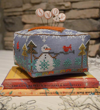 Snow: Block Party Series Cross Stitch Pattern by Hands On Design