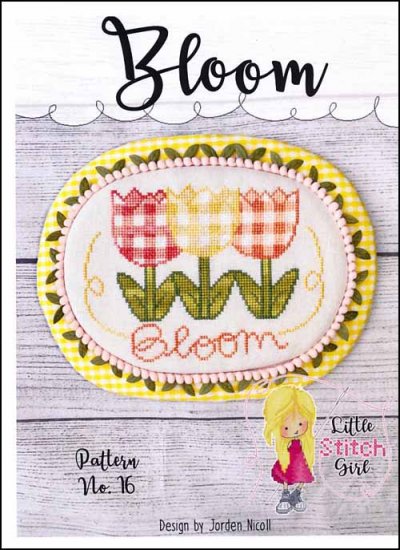 Bloom Cross Stitch Pattern by Little Stitch Girl