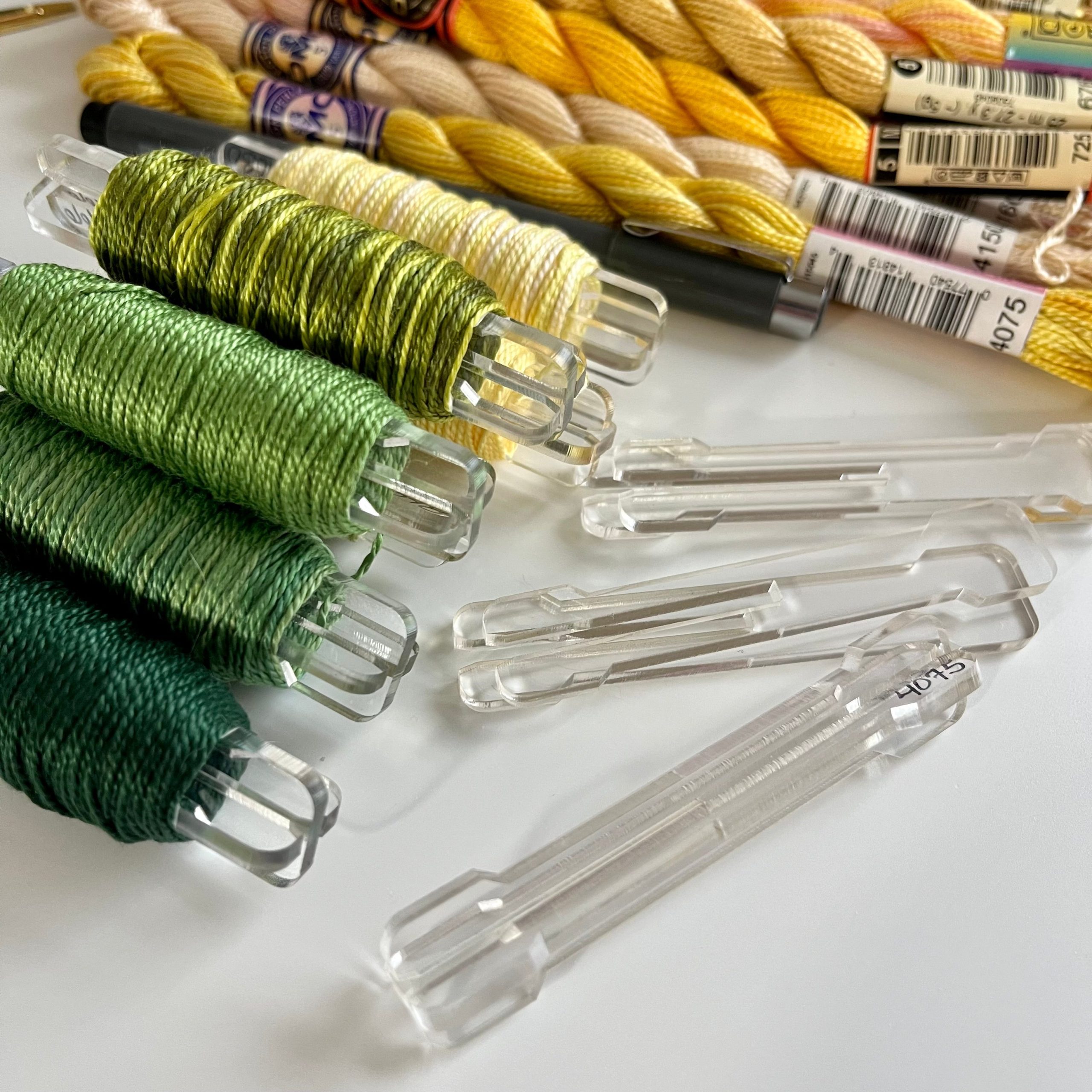 Bobbin Pegs by Lucky Jonquil