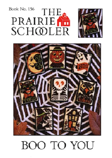 Boo to You -The Prairie Schooler - Cross Stitch Pattern