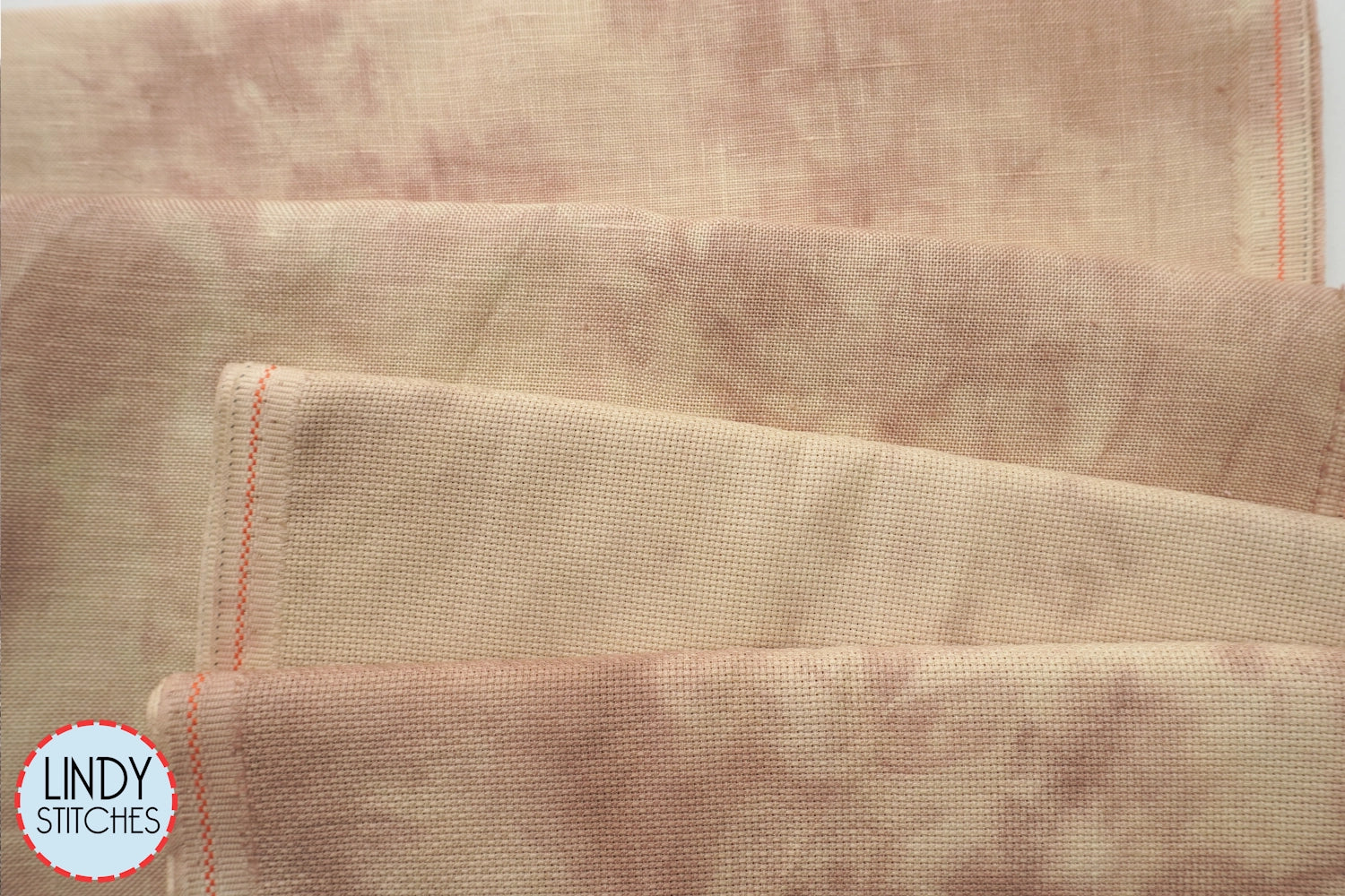 16 Count Brea Aida by Needle & Flax Hand Dyed Fabric for Cross Stitch