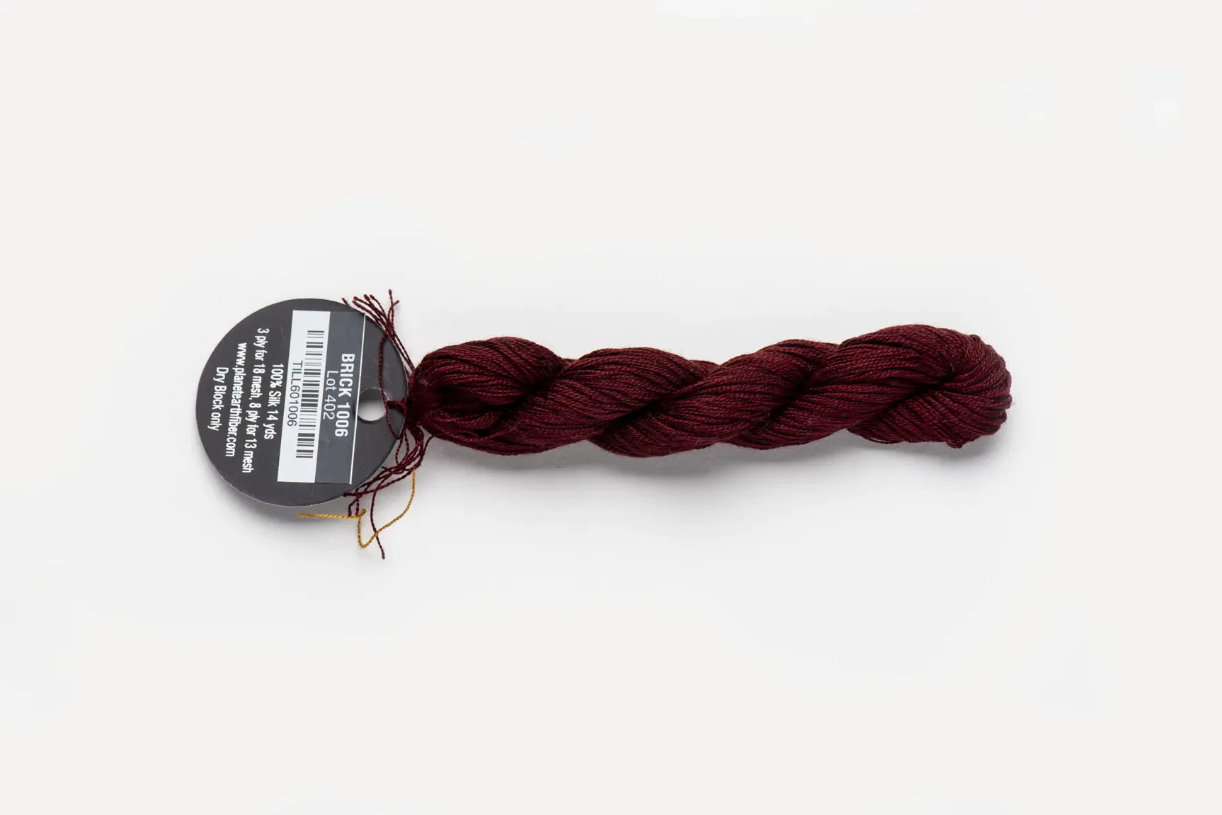 Brick (#1006) Planet Earth 6 ply silk