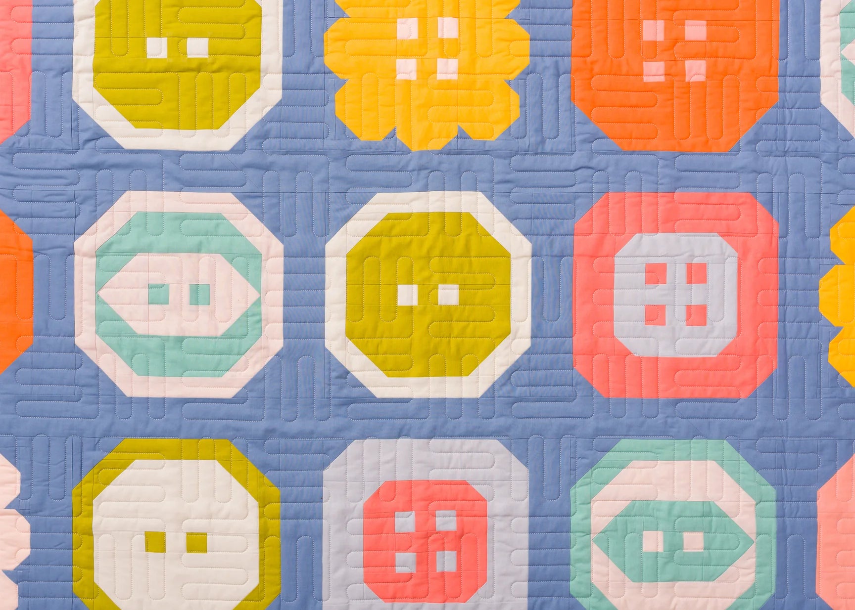 Buttoned Up Quilt Pattern Pen and Paper