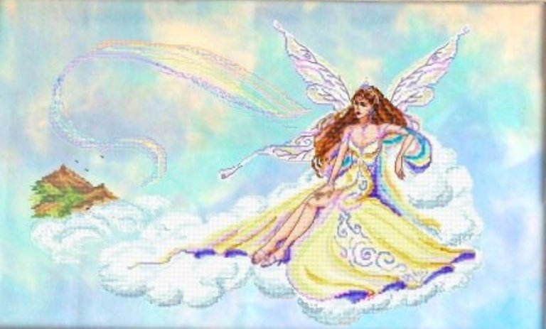 -- Over The Rainbow RL29 - Cross Stitch Chart