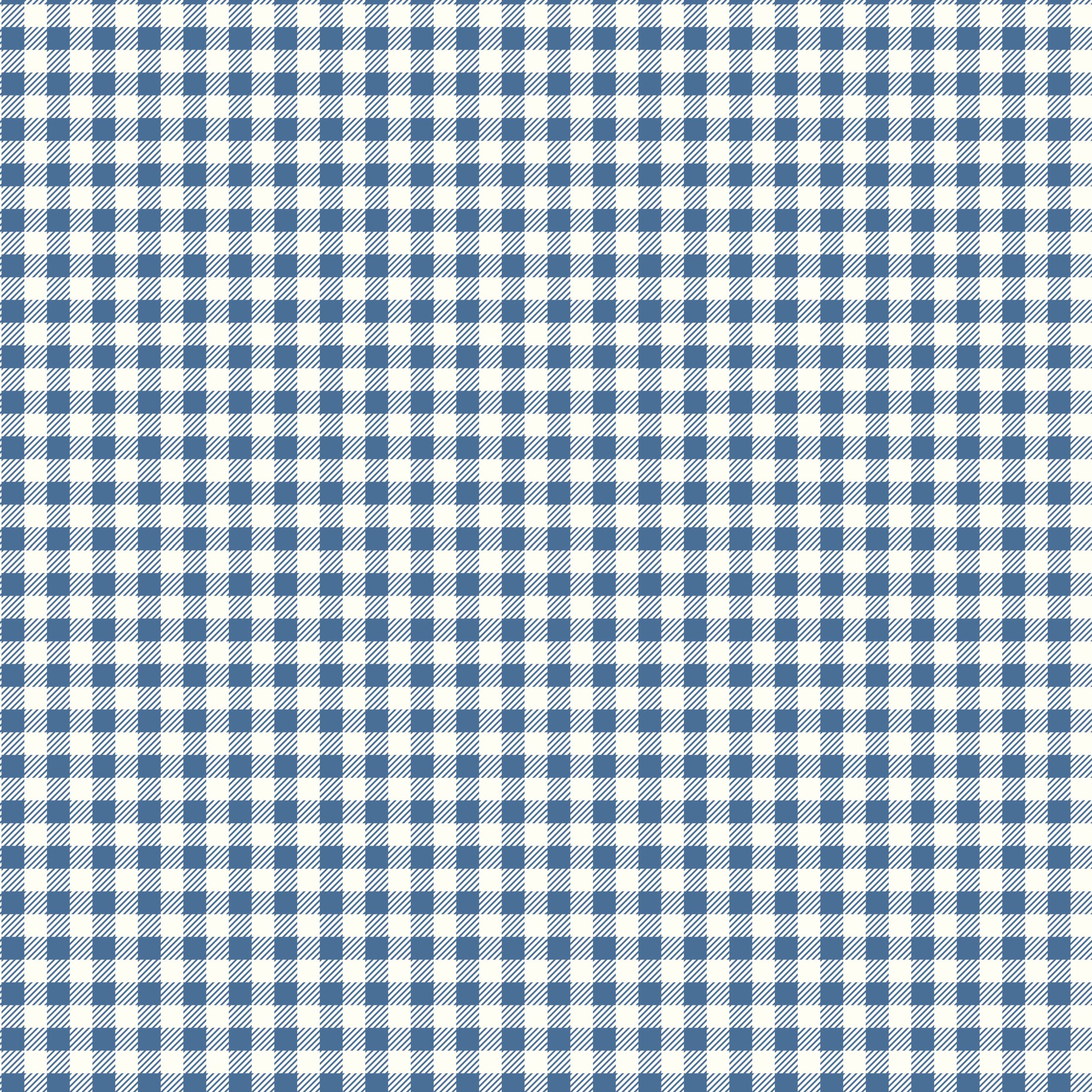 Bee Ginghams - ReNae Denim C12552 by Lori Holt for Riley Blake (sold in 25cm increments)