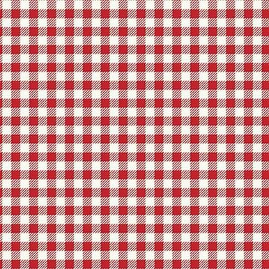 Riley Blake Bee Ginghams by Lori Holt - Tina Schoolhouse Red C12553-SCHOOLHOUSE | SOLD BY THE HALF-YARD