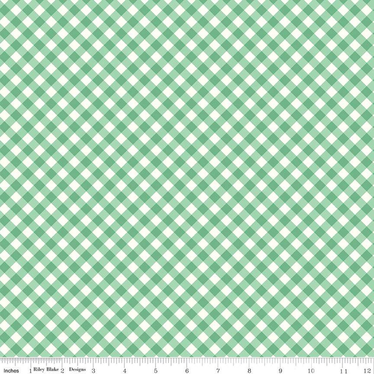Bee Ginghams - Tammy Alpine C12554 by Lori Holt for Riley Blake (sold in 25cm increments)