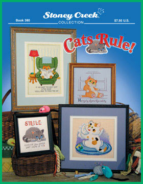 Cats Rule! Book 380 - Cross Stitch Chart