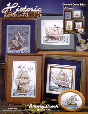 Historic Tall Ships Book 344 - Cross Stitch Chart