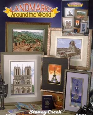 Landmarks Around The World Book 353 - Cross Stitch Chart