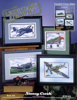 Legendary Aircraft Book 345 - Cross Stitch Chart