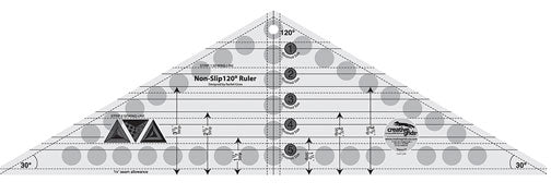 Creative Grids 120 Degree Triangle Ruler