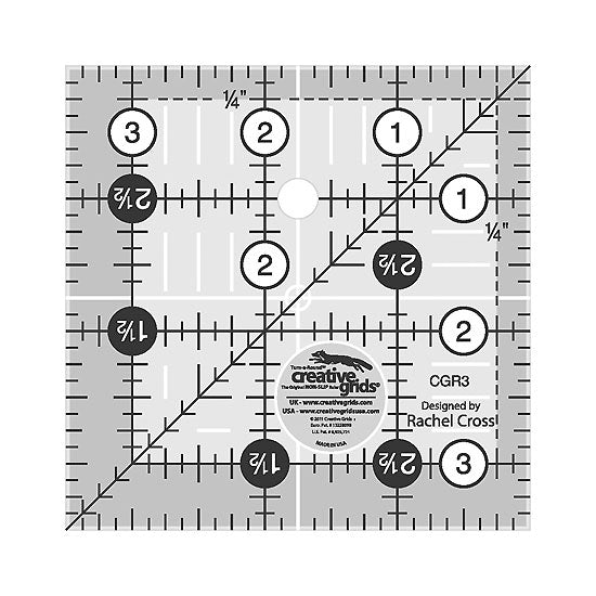 Creative Grids 3 1/2 Inch Square