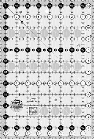 Creative Grids 8 1/2 Inch X 12 1/2 Inch Ruler