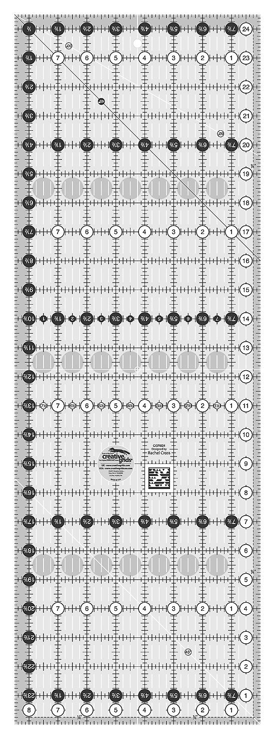 Creative Grids 8 1/2 Inch X 24 1/2 Inch Ruler