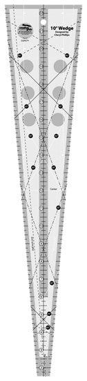Creative Grids 10° Wedge Ruler