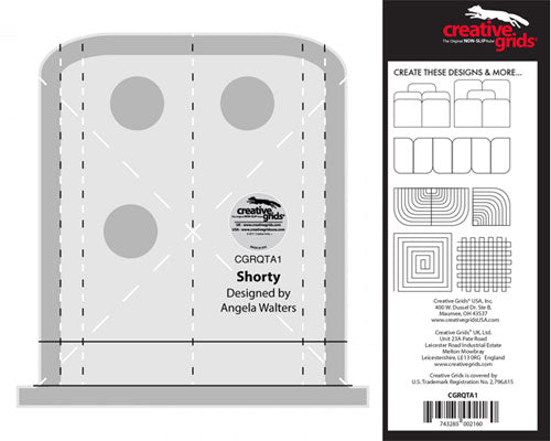 Creative Grids Machine Quilting Tool - Shorty
