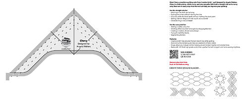 Creative Grids Machine Quilting Tool - Chevy (By Special Order: Read description for full details)