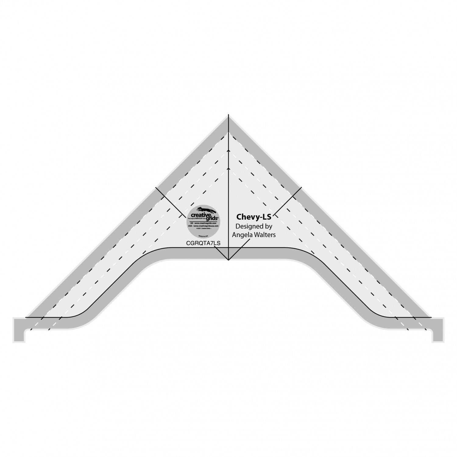 Creative Grids Machine Quilting Tool - Chevy - Low Shank (By Special Order: Read description for full details)