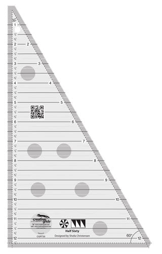 Creative Grids Half Sixty Triangle