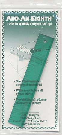 Add-An-Eighth Ruler - 1 Inch X 6 Inch