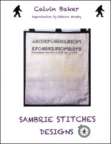 Calvin Baker Cross Stitch Pattern by SamBrie Stitches Designs