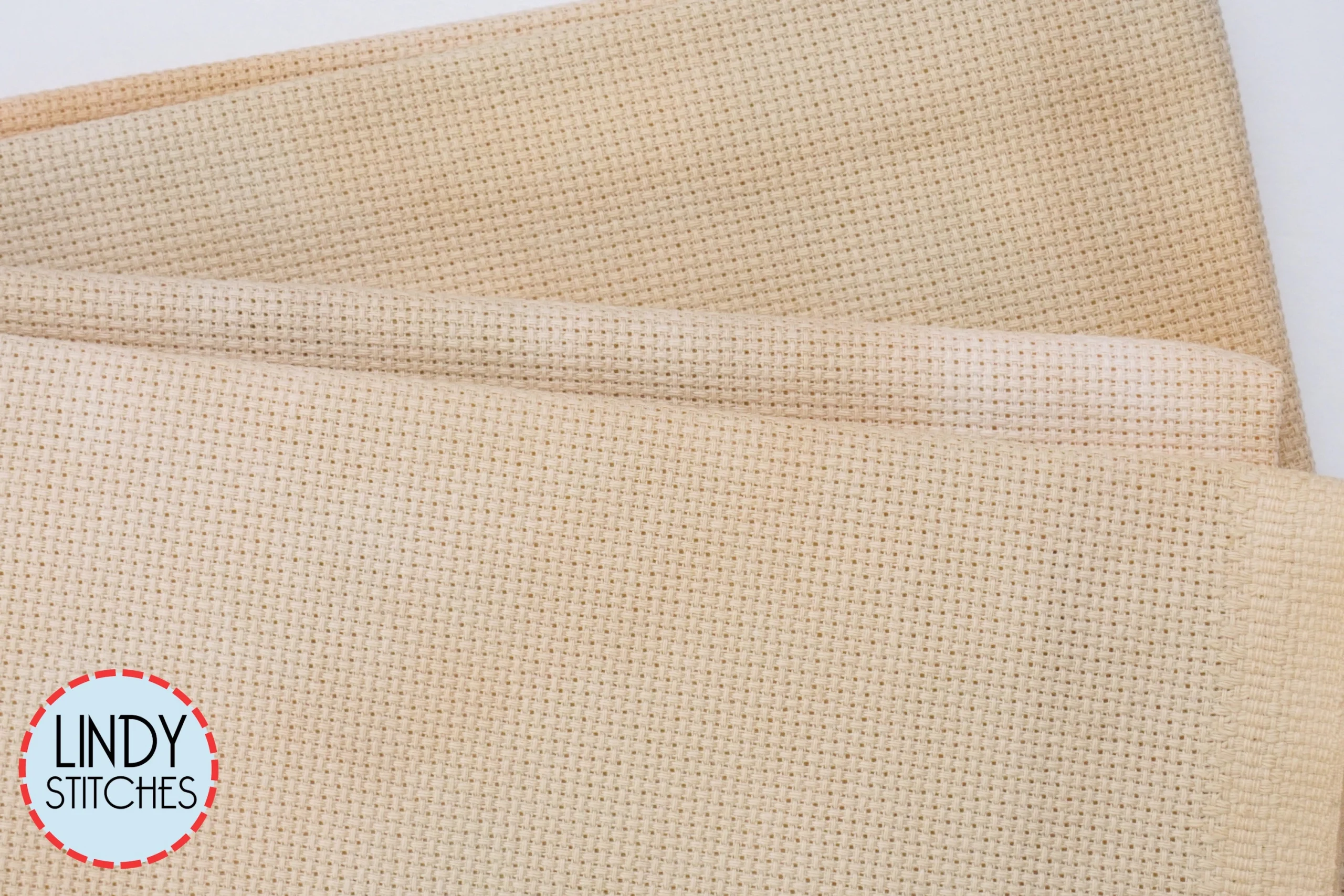 16 count Caramel Macchiato Aida Hand Dyed Fabrics by Stephanie