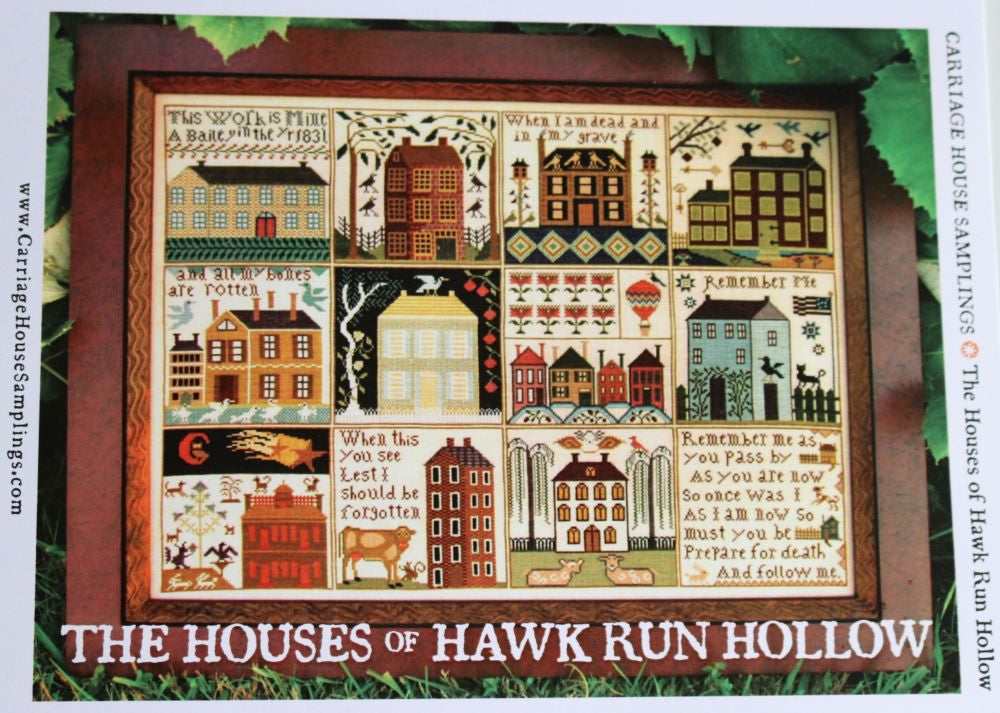 The Houses of Hawk Run Hollow by Carriage House Samplings
