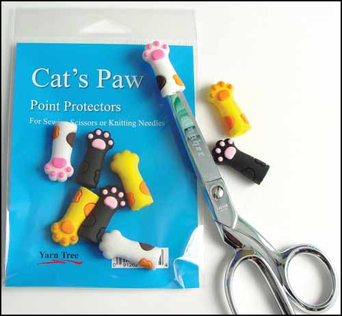 Cat's Paw Point Protectors, pk of 6 by Yarn Tree