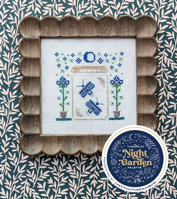 Catch and Release Cross Stitch Pattern by Shaded Stitchery Nashville Market