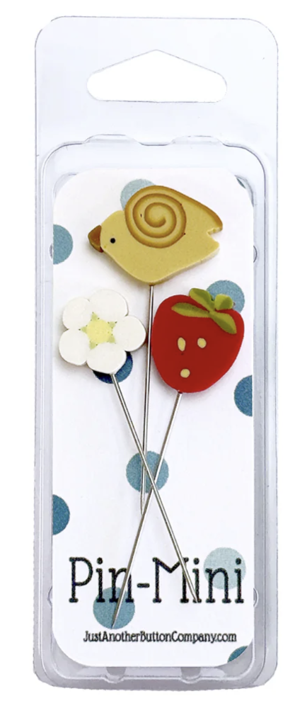 Chick, Chick, Bloom Pin by Just Button Company