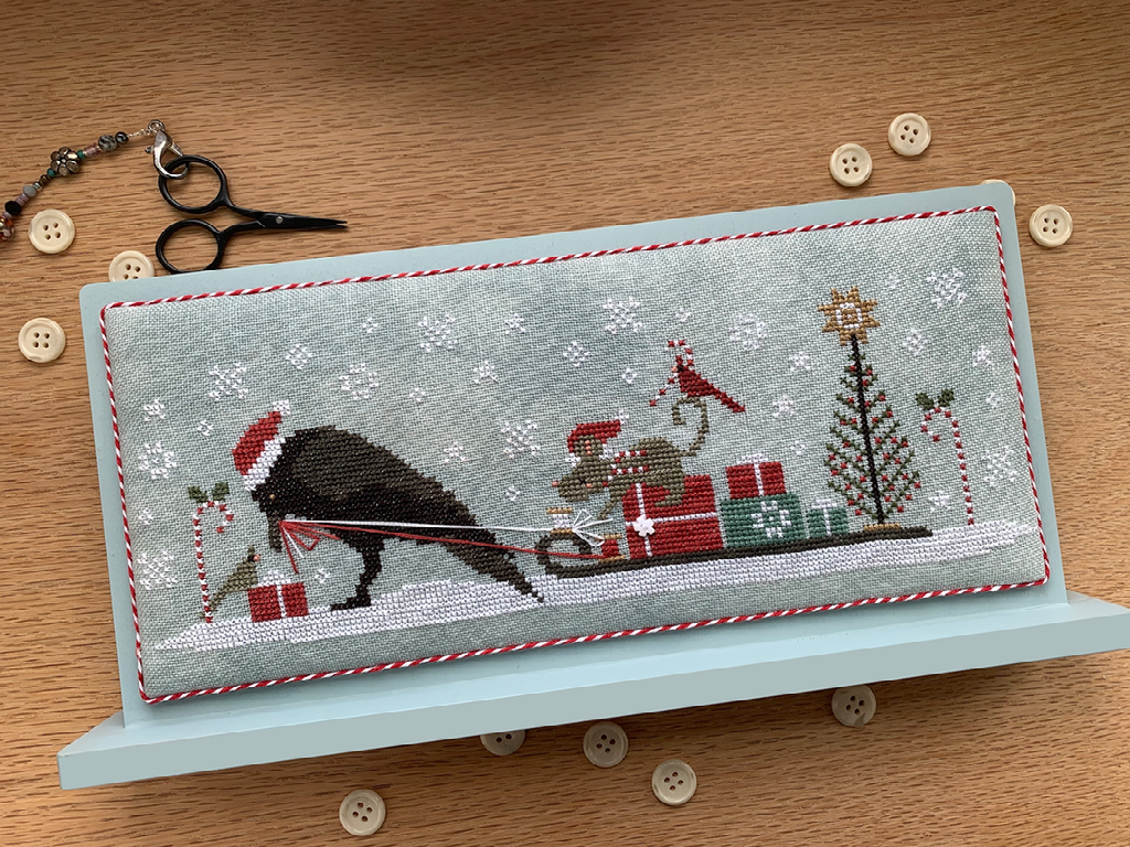 Christmas Delivery Cross Stitch Pattern by Stitches by Ethel