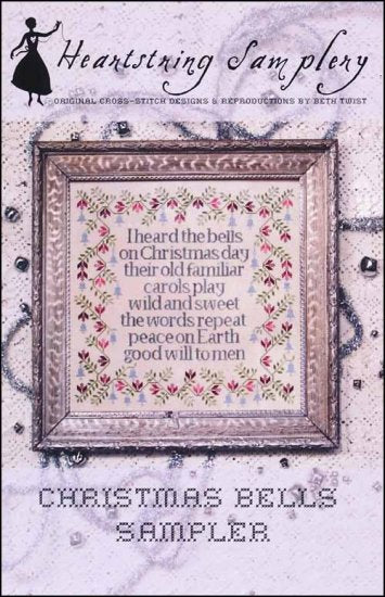 Christmas Bells Sampler Cross Stitch Pattern by Heartstring Samplery