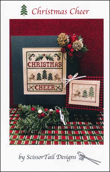 Christmas Cheer Counted Cross Stitch Pattern