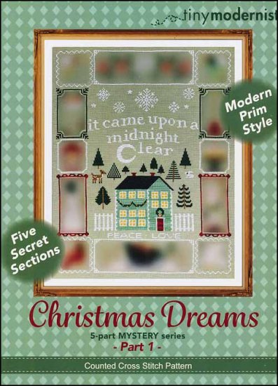 Christmas Dreams Part 1 Cross Stitch Pattern by Tiny Modernist